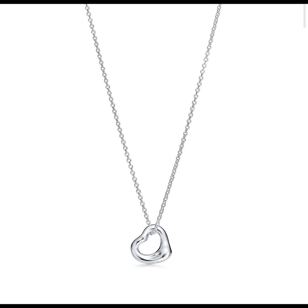 Elsa Peretti Open Heart Pendant in Silver